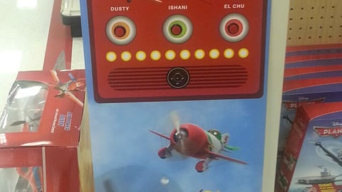 Target Disney 'Planes' Interactive Side Panel