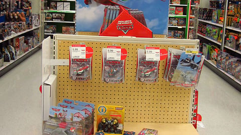 Target Disney 'Planes' Endcap