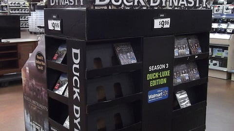 'Duck Dynasty' Walmart Floorstand