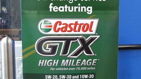 Walmart Castrol Oil Change Security Wrap