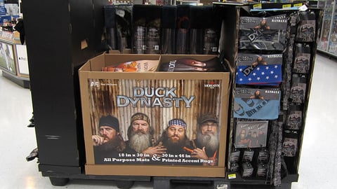 Walmart 'Duck Dynasty' Pallets