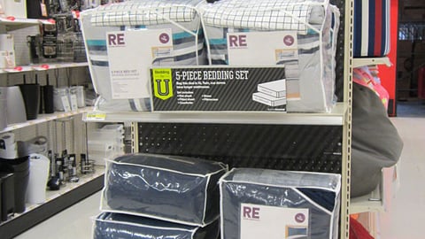 Target Room Essentials 'Bedding for U' Endcap