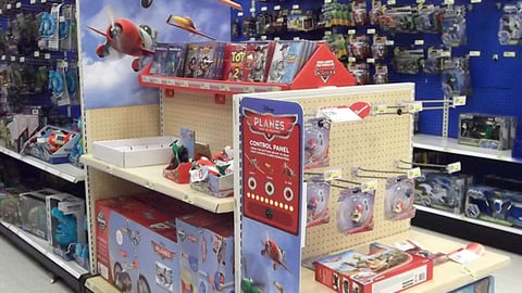 Target Disney 'Planes' Endcap
