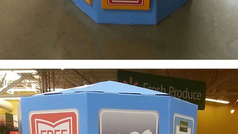 Walmart Multi-Brand 'School Supply Lists' Floorstand