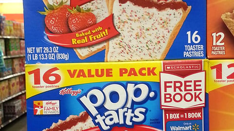 Pop-Tarts Walmart 'Free Book' Packaging