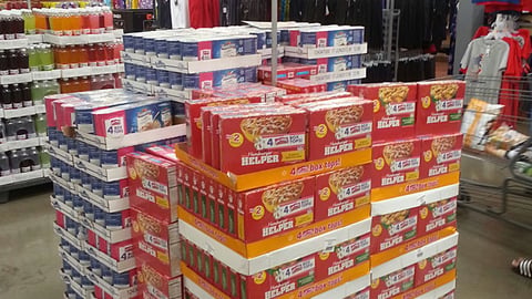 Walmart General Mills '4 Box Tops' Pallet