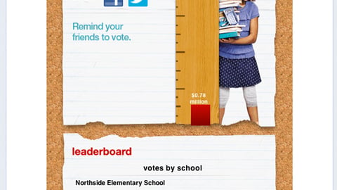 'Give With Target' Facebook Tab