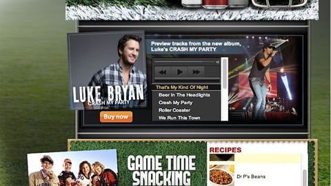 Dr Pepper Walmart.com 'Game Time' Showcase