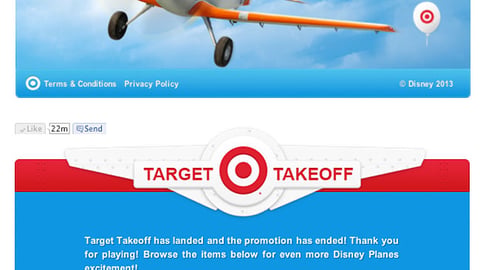 'Target Takeoff' Applet
