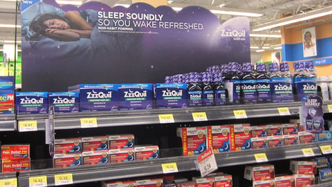 ZzzQuil Shelf Header