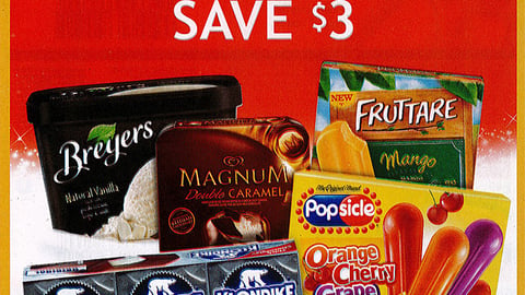 Unilever Ice Cream FSI