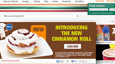 7-Eleven Pillsbury Cinnamon Roll Carousel Ad