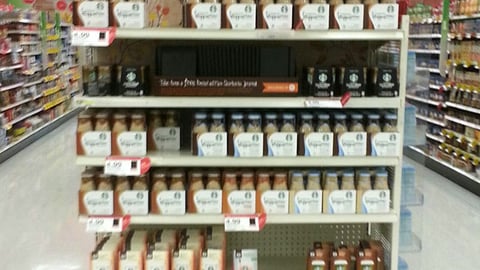Target Starbucks Endcap