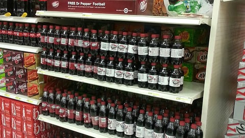 Target Dr Pepper In-Line Merchandising