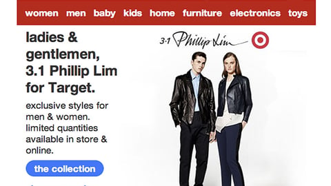 Target Phillip Lim Email