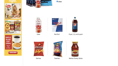 Target 'Grocery & Essentials' Webpage