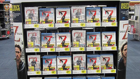 Best Buy 'World War Z' Merchandising