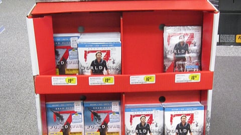 'World War Z' Best Buy Floorstand