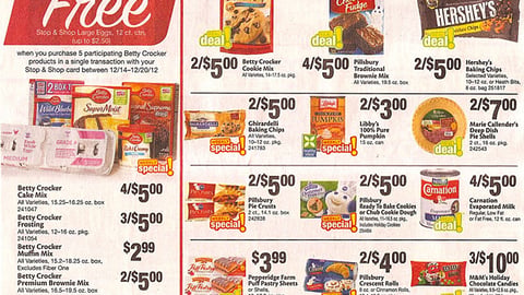 Stop & Shop Betty Crocker Cross-Merch Feature