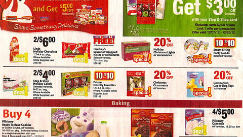 Stop & Shop Holiday Incentive Features
