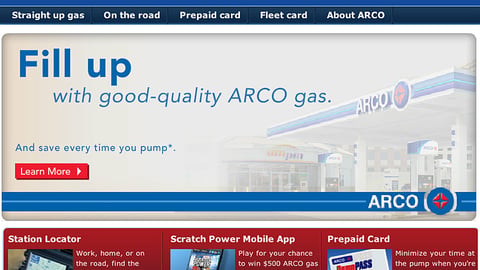 Arco 'Scratch Power' Home Page Highlight