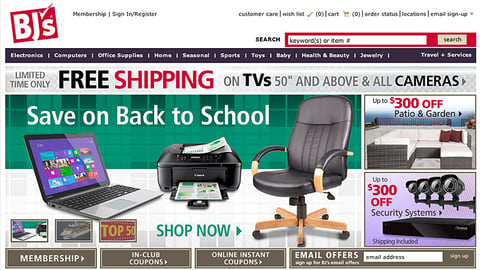 BJ's 'Back to School' Carousel Ad