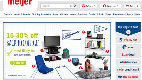 Meijer 'Back to College' Carousel Ad