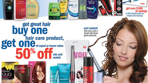 Meijer 'Beauty Book' Feature
