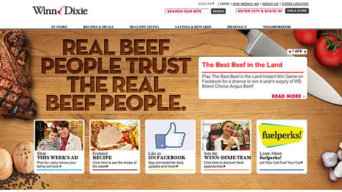 Winn-Dixie 'Best Beef in the Land' Carousel Ad