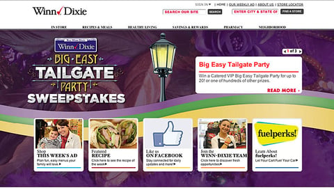 Winn-Dixie PepsiCo 'Big Easy Tailgate Party' Carousel Ad