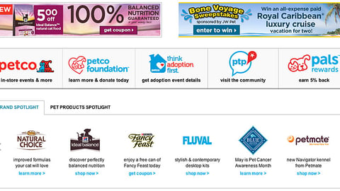 Petco JW Pet 'Bone Voyage' Display Ad