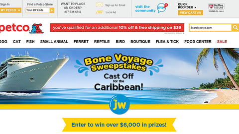 Petco JW Pet 'Bone Voyage' Page