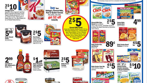 General Mills Meijer 'Box Tops' Feature