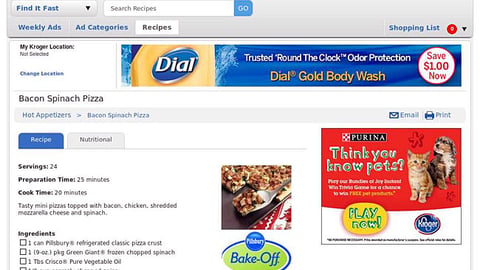 Kroger 'Bundles of Joy' Display Ad