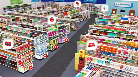 CVS iPad App Interactive Store Map
