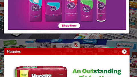 CVS iPad App K-C Offers Page