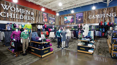 Cabela's Apparel Fixtures