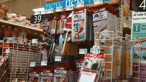 'Cake Boss' Bakeware Michaels Endcap
