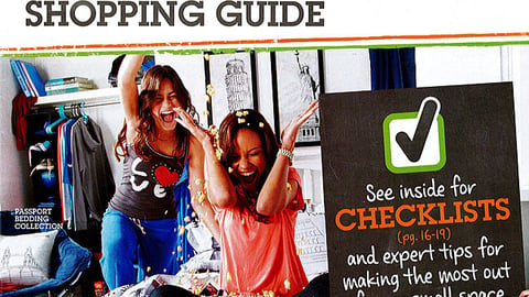 Bed Bath & Beyond 'Campus Checklist' Cover