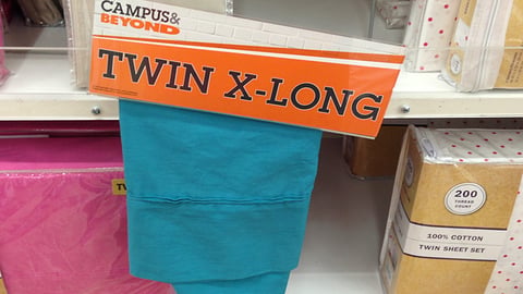 Bed Bath & Beyond 'Campus & Beyond' Shelf Sign