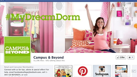 Bed Bath & Beyond 'Campus & Beyond' Facebook Page