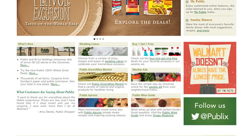 Publix 'Flavor Excursion' Carousel Ad