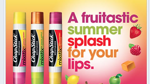 ChapStick MixStix Walgreens Facebook Update