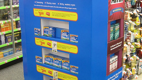Claritin CVS 'ExtraCare' Endcap
