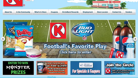 Circle K Bud Light 'Football's Favorite Play' Carousel Ad