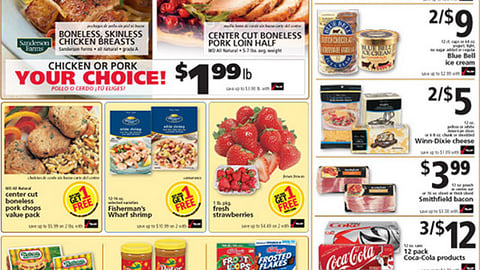 Winn-Dixie 'Click. Swipe. Save' Feature