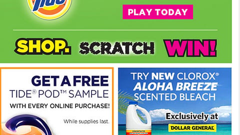 Dollar General Clorox 'Aloha Breeze' Email Ad