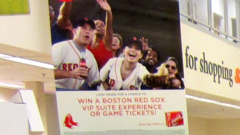 Coca-Cola Boston Red Sox Pole Topper