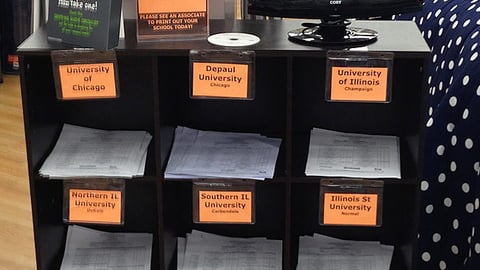 Bed Bath & Beyond College Checklist Display