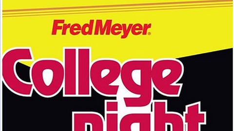 Fred Meyer 'College Night' Facebook Update